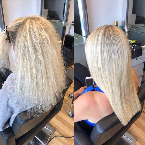 To fucking HATE my hair and chop the lot off?