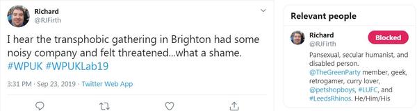 A Woman's Place is at Conference 23 September 2019 Brighton