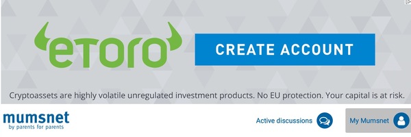 MASSIVE banner advert for Bitcoin (Yahoo Ads) when following link in Watched Thread email notification