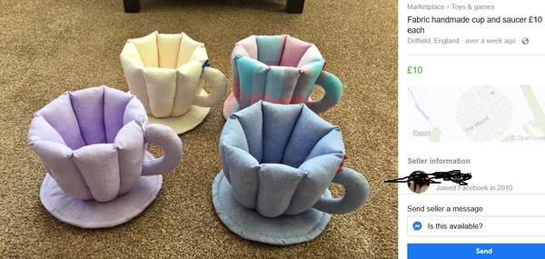 To start another shit for sale on Facebook thread?
