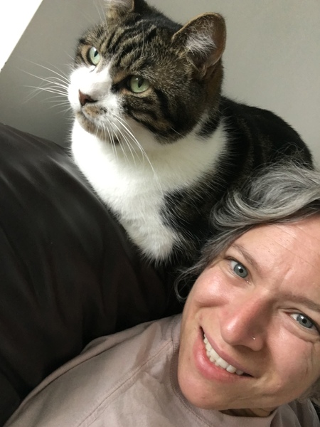 To think my cat nipping me is a sign of affection?