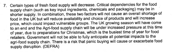 to ask you to read Operation Yellowhammer documents and see for yourself how Brexit will impact you