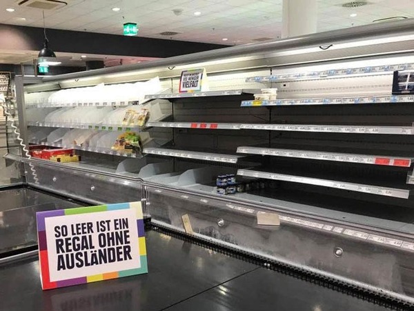 to think "everyone will have the food they need" is a way of saying that food choice will be limited