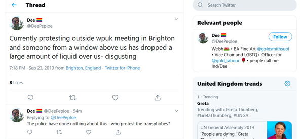 A Woman's Place is at Conference 23 September 2019 Brighton