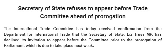 Westminstenders: It's a trap!