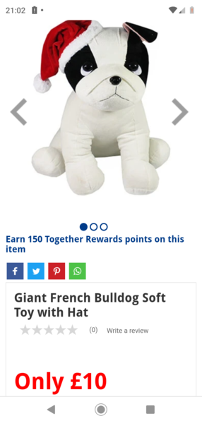 Giant/Oversize Cuddly toy