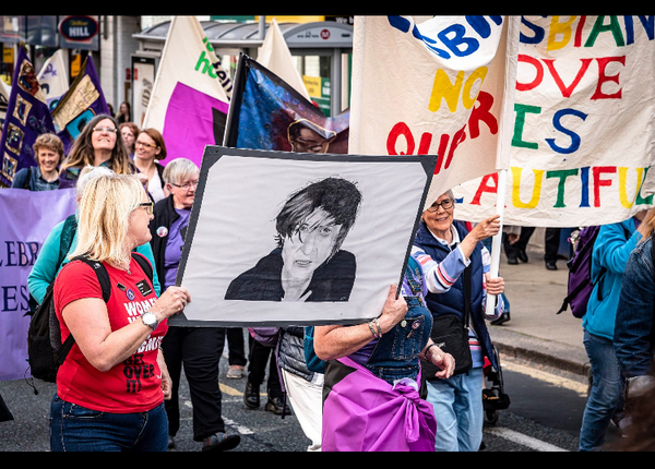 Lesbian Erasure Protest shut down my "Trans Lesbians"