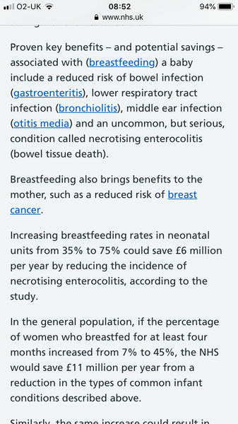 'Bribed to breastfeed'