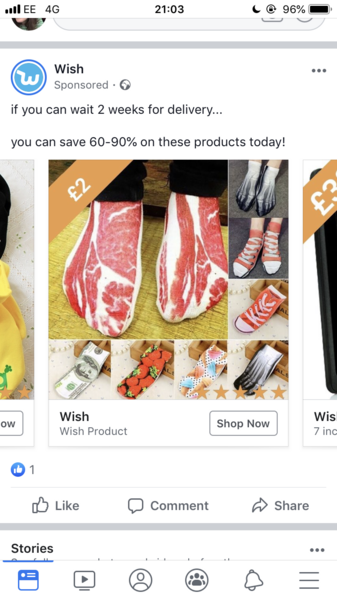 WTF is Wish trying to sell me?