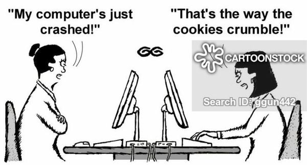 Every thread I go on I get presented with the cookie screen