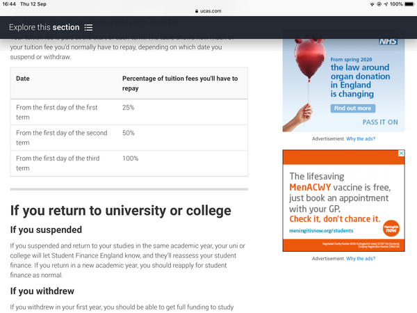 Applying for Uni 2020