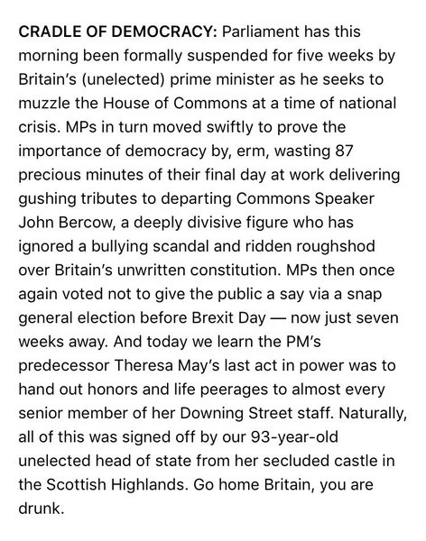 Westministenders: Parliament Perogies pushing Rats in the Corner