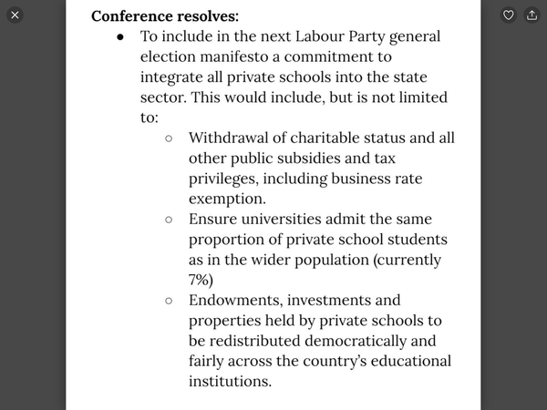 Private school teachers - would you stay on and work for Corbyn?