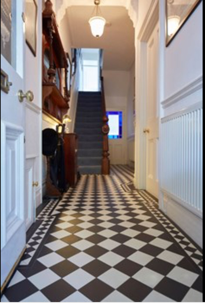 Floor tiles for hallway - contemporary or historical?