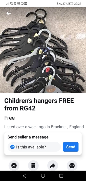 To start another shit for sale on Facebook thread?