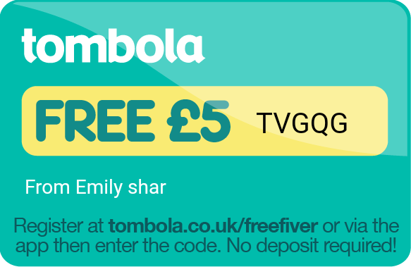 Tombola free £5 codes