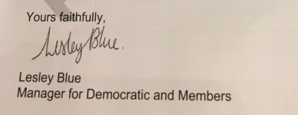 Westminstenders: "He's in trouble". No he's not.