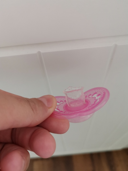 Found a dummy with the top missing...
