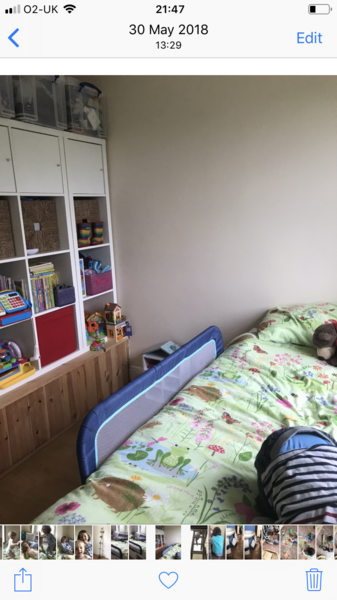 The room above the stairs with the ‘box’