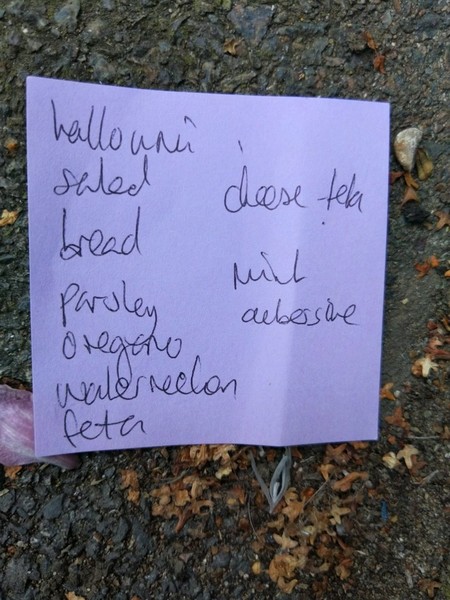 Double Feta Shopping List