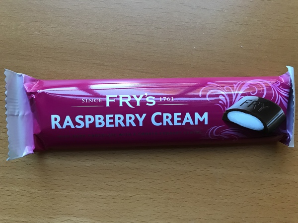 Fry's Raspberry Cream..