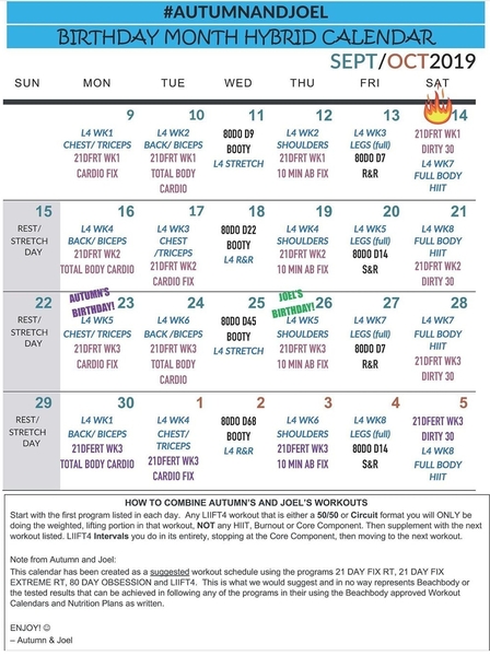 Beachbody thread 7 (LIIFT, T25, 21 day fix etc) plus a lovely Beachbody new arrival!