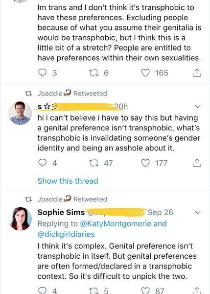 "Cotton Ceiling" evidence thread