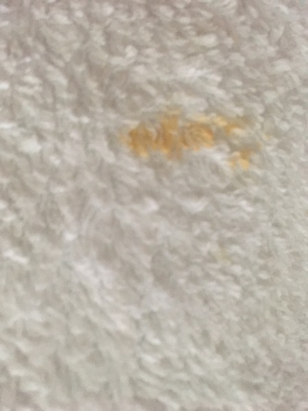 What are these marks on my (line dried) towels from?