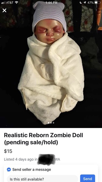 To start another shit for sale on Facebook thread?