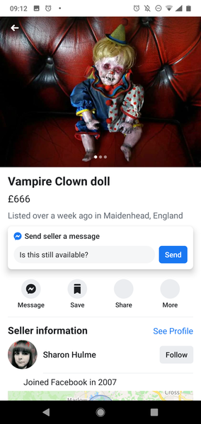To start another shit for sale on Facebook thread?