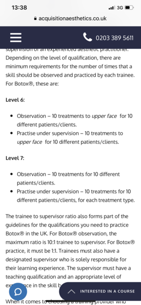 Botox practitioner legality