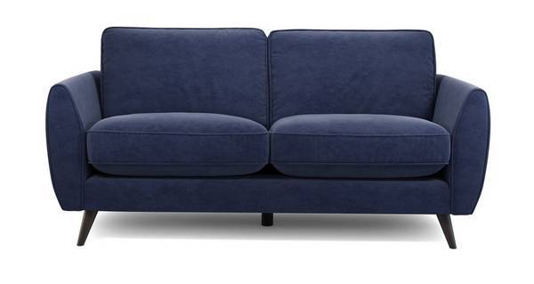 Anyone fancy finding me a nice throw for this new blue sofa?