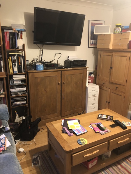 How to refurb 90's fireplace on the cheap?