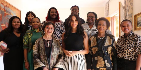 Royal style: the Sussexes in Africa - it's gonna take a lot to drag us away from them...
