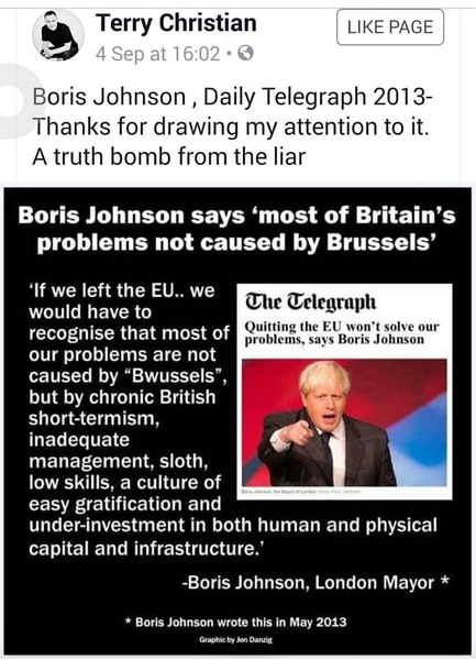 to ask you to read Operation Yellowhammer documents and see for yourself how Brexit will impact you