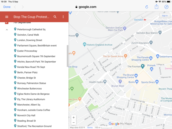 Protests against Brexit.*title edited by MNHQ at OP's request*