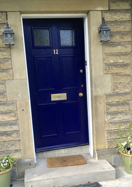 Front door colour for a 1950s house