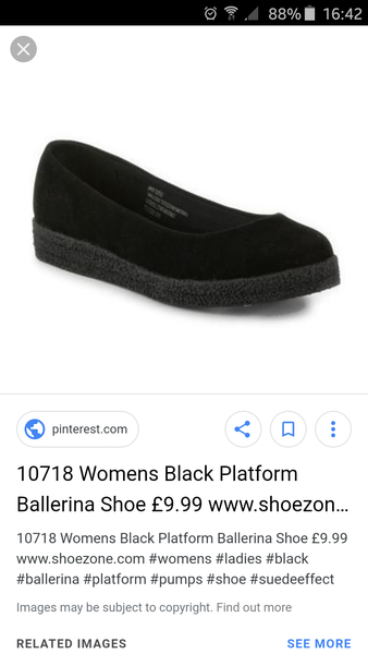 Platform ballerina pumps