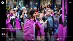 Lesbian Erasure Protest shut down my "Trans Lesbians"
