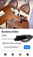 To start another shit for sale on Facebook thread?