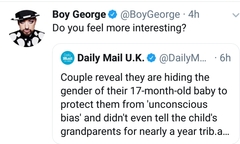 Genderbending 80s men who have come out as GC