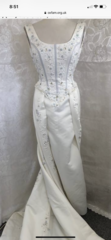 Argh - I ordered a preloved wedding dress from Oxfam claiming to be a size 10