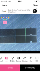 Can u see a line or is it summit else