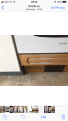 Wood oven surround ruined #2!