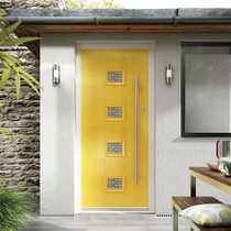 Front door colour for a 1950s house