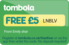 Tombola free £5 codes