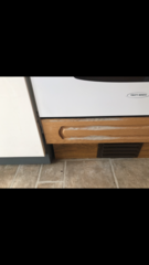 Wood oven surround ruined #2!