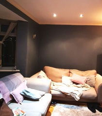 Small north facing room - embrace the darkness?