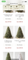 Talk to me about fake Christmas trees...