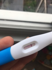 Faint positive turned to negative?